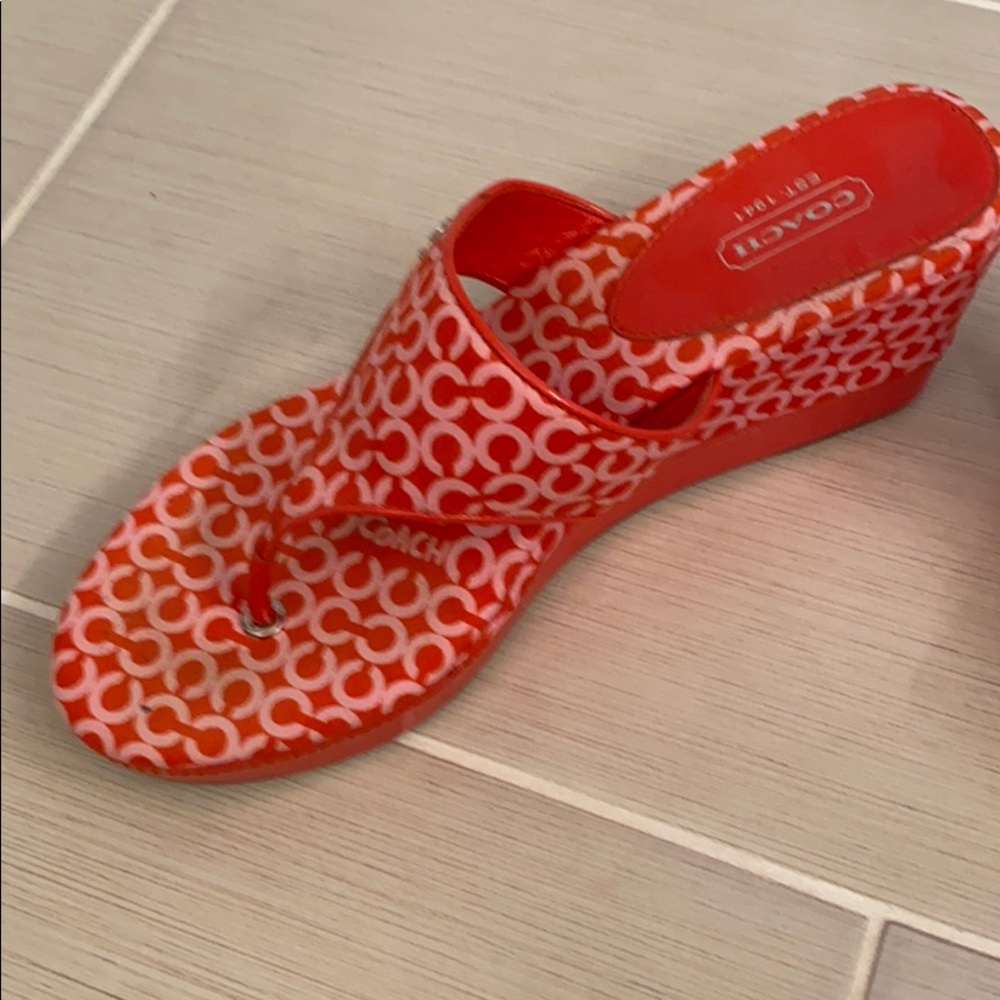 Coach wedges - Picture 4 of 7